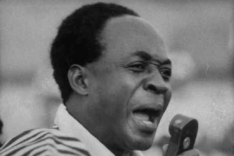 Ghana's first President Kwame Nkrumah